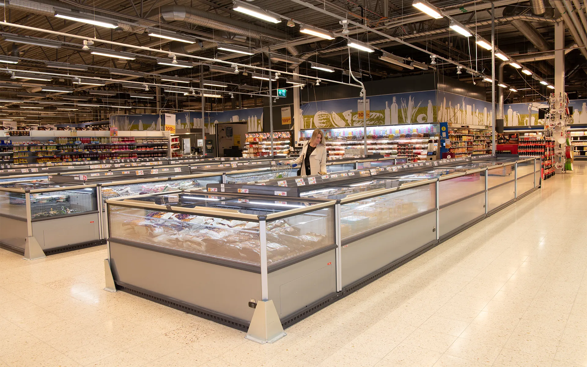 Full Plug-in-Tiefkühlinseln in Schweden